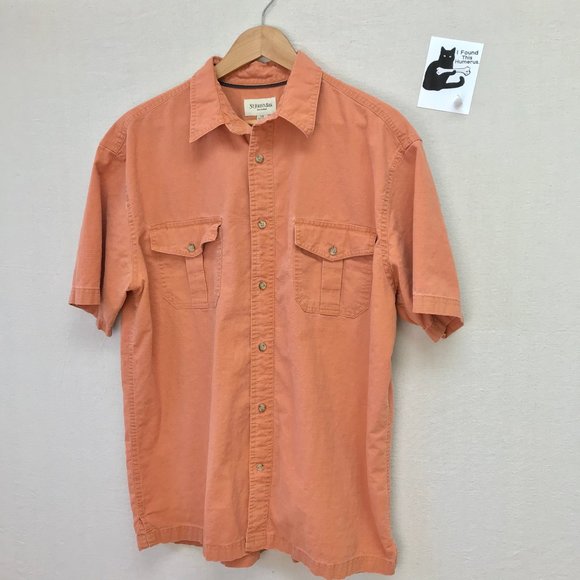 Men's St. John’s Bay Sunwashed Short Sleeve - Picture 1 of 14
